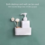 Tomedeks 2PCS Deckelloser Behälter Selbstklebender Nicht Poröser Vorratsbehälter Geeignet für Bad Küche Büro Wohnzimmer