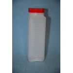 1000 ml Plastikflasche Weithalsflasche mit Verschluss Behälter PE-Flasche lebensmittelecht ***Ideal zum Abfüllen von Kosmetikprodukten***