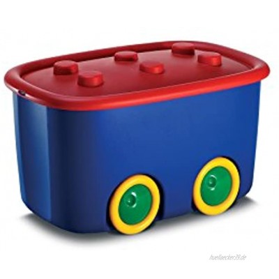 Spielzeugkiste Schatztruhe Spielzeugtruhe Aufbewahrungskiste 46 Liter 1 Funny
