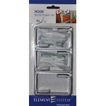 Element System HOOK Biertisch-Haken-Set für Bier-Tisch und -Bank 85 x 40 mm 1 Set weißaluminium 11360-00000
