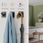 homeasy Selbstklebend Handtuchhaken 4 Stück Selbstklebend Handtuchhalter Klebehaken Edelstahl Wandhaken Ohne Bohren für Badezimmer und Küche