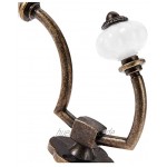 Xx101 Mehrzweckhaken 1 stück antike Bronze tür aufhänger Haken Badezimmer wandbügel hüte Tasche Keychain Legierung Haken Mantel wandhaken mit Schrauben 125 * 95mm