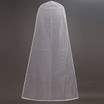 BESTOMZ Kleidersack Schutzhülle für Hochzeitskleid Abendkleider Transparent