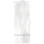 Hangerworld 20 Transparente Kleidersack 182x51x10cm Folie Polyethylen 0,02mm Folienstärke