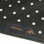 Hangerworld Schwarzes Polkadot Design Reiseset 152cm Kleidersack und 2 Kleiderbügeln