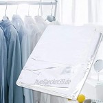 Junluck Staubschutzhülle für Kleidung Einweg-Kleidersack gegen Feuchtigkeit für die chemische Reinigung zu Hause60 * 100