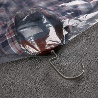 Junluck Staubschutzhülle für Kleidung Einweg-Kleidersack gegen Feuchtigkeit für die chemische Reinigung zu Hause60 * 100