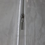 Transparente Abdeckhaube für Konfektionsständer Doppel-Reißverschluss Länge 120 150 180cm 150cm