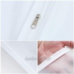 YPEZ Klar gegliederte Kleidersäcke Abdeckung Full Reißverschluss Leichter Clear Staubschutz Anzug Taschen for Wandschrank Kleideraufbewahrung Größe : 5S