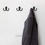 COTO ONLINE 12 stück Kleiderhaken Vintage Doppelt Wandhaken Huthaken Handtuchhaken für Garderobenhaken Badezimmer Küche Wand Flur