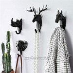 ZJ Haken Home Wohnzimmer Schlafzimmer Mantel Haken Schlüsselwand Klebrige Wand Tierhaken Huthaken Color : White Unicorn