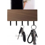 Schlüsselhaken Wand Befestigter Schlüssel Organizer Schlüsselbrett mit Ablage Schlüsselhalter aus Holz Geeignet für die Dekoration von Hauseingängen und das Platzieren von Gegenständen