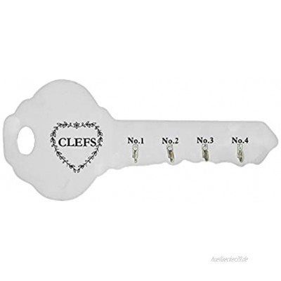 Schlüsselhaken weiß Schlüsselhalter origineller Schlüsselkasten für 4 Schlüssel in drei Farben erhältlich.
