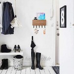 Schlüsselhalter für die Wand mit 5 Schlüsselhaken japanisches minimalistisches Design Schlüsselbrett Wandbriefsortierer Wand Eingang Schlamm Flur Küche Büro – große Größe