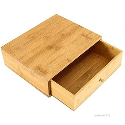 Tmpty Schubladenbox Büro,Tischorganizer Schreibtisch Organisation,Schubladenelement Holz 26 × 21 × 8 cm