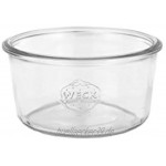12er Set Original WECK Mini-Sturzglas 50 ml Rundrandglas RR60 + GRATIS Rezeptheft Teelichthalter kleines Dekoglas Einmachglas ohne Deckel Einweckglas Einkochen + Konservieren mit Weckgläsern