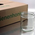 Weck 36 Honig Gläser 500g im 12er Honigkarton mit Schraubdeckel Kunststoffdeckel