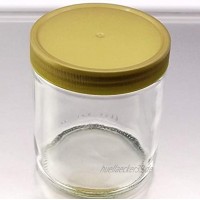 Weck 36 Honig Gläser 500g im 12er Honigkarton mit Schraubdeckel Kunststoffdeckel