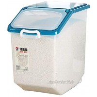 Müslidosen Feuchtigkeitsdichten Reis Eimer Reis Aufbewahrungsbehälter Korn Container Küchenaufbewahrungsbehälter Mehl Eimer Soja-Aufbewahrungsbehälter Color : Green Size : 30.5x48x35cm