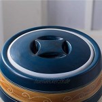 Müslidosen Reiszylinder Aus Keramik Lagerung Reiskübel Versiegelter Getreidebehälter Mehlbehälter Küche Keramik Lagertank Color : Yellow Size : 34x34x41cm