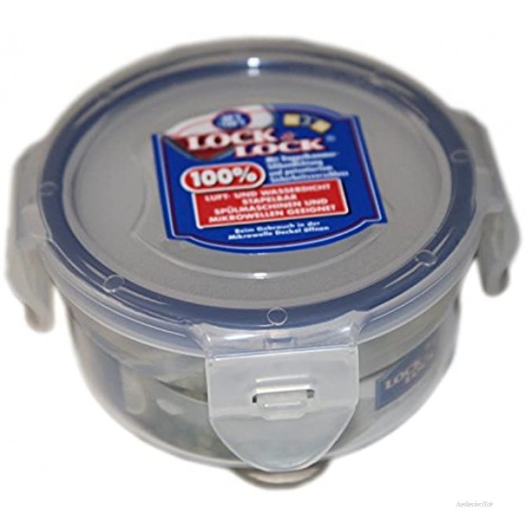 Lock & Lock Frischhaltedose Vorratsbox Vorratsdose 100 ml rund Ø 89 x 68 mm Kunststoff transparent