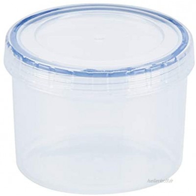 Lock & Lock runde Behälter 1,3l transparent Plastik farblos 360 ml