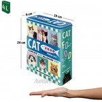Nostalgic-Art Retro Vorratsdose XL Cat Food – Geschenk-Idee für Katzen-Besitzer Aufbewahrungsbox für Trockenfutter 4 l