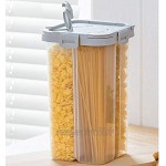 HARLIANGXY Vorratsdosen für Lebensmittel Vorratsbehälter mit luftdichtem Deckel Frischhaltedosen aus langlebigem Kunststoff BPA-frei um Lebensmittel frisch zu halten 2300ml