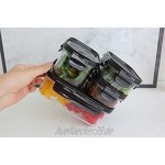 LOCK & LOCK Vorratsdosen 7er Set BISFREE bpa frei & luftdicht Frischhaltedosen mit Deckel für Kühlschrank Tiefkühler & Mikrowelle geeignet