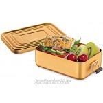 Küchenprofi Lunchbox Metall Gold klein