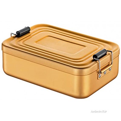 Küchenprofi Lunchbox Metall Gold klein