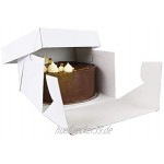 PME 12 Round Circle Cake Decorating Sugarcraft Baking Box & Support Card Board
