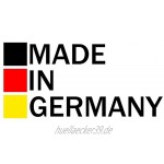 Mikken braunes Apothekerglas Set 2x 200ml inkl. Schraubverschluss & Etiketten made in Germany