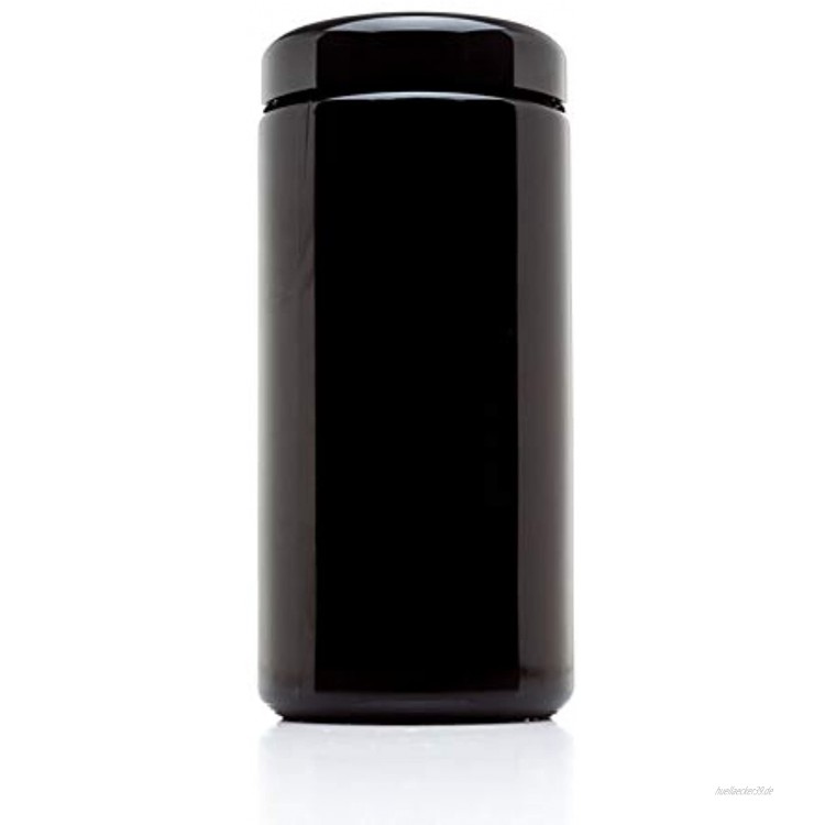 Nebula StashGuard-Gläser UV-Glas luftdichter geruchsneutraler UV-Aufbewahrungsbehälter geruchsdicht nachfüllbar UV-Schutz-Vorratsdose mit weiter Öffnung glas 500 ml