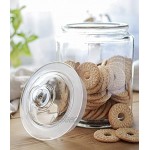 Sendez Vorratsglas 6L mit Deckel Vorratsgefäß Glasbehälter Aufbewahrungsglas Bonboniere Keksdose Einmachglas