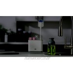 OXO Good Grips Praktischer Spülutensilien-Halter aus Edelstahl – 9,7 x 14,5 x 14 cm