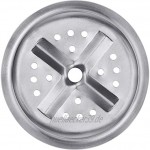 Westmark Besteckköcher Küchenutensilienhalter konisch Durchmesser: ca. 11,6 cm Höhe: 13,3 cm Rostfreier Edelstahl Silber 69042291