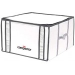 Compactor Space Saving Semi Rigid Vacuum Storage Bag Size Medium 125 Litre Compactor Life Range White Grey RAN3254