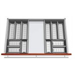 Blum Orga Line Besteckkasten Set für Schubladen | Korpusbreite 800-899mm | Nennlänge 500mm