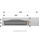Generic Lana Solution Besteckeinsatz für 45er bis 60er Schubladen 462 mm x 310 mm Silber