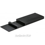 Modify Besteckeinsatz Set 1200 Esche schwarz Besteckkasten-Set Holz