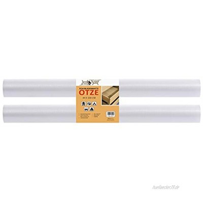 CapCro Schubladenmatte Otze 2 teiliges Set | perfekt für 4 Schubladen | 100 x 44 cm | transparente Antirutschmatte individuell zuschneidbar