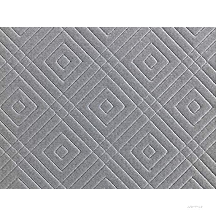 WENKO Anti-Rutsch-Matte Design Grau 150 x 50 cm Schubladeneinlage zuschneidbar Polyvinylchlorid 50 x 150 cm Grau