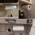 Küchenrollenhalter selbstklebend Küchenrollenhalter Wandmontage für Küche und Badezimmer ohne Bohren