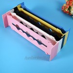 5 Farben Einstellbare Clapboard Home Küche Schublade Teiler Partition Speicherorganisator Schwarz