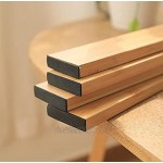 Schubladentrenner Verstellbar Bambus 4 Stück KüChenschubladen Ordnungssystem für BüRo Babyschublade Badezimmer Schlafzimmer