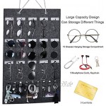 Lanthour Brillenhalter brillenhalterung wand mit 2 HakenEdelstahl auch für Postkarten Autoschlüssel Kopfhörerkabel