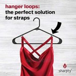 Sharpty Kleiderbügel aus Kunststoff ideal für den täglichen Gebrauch.