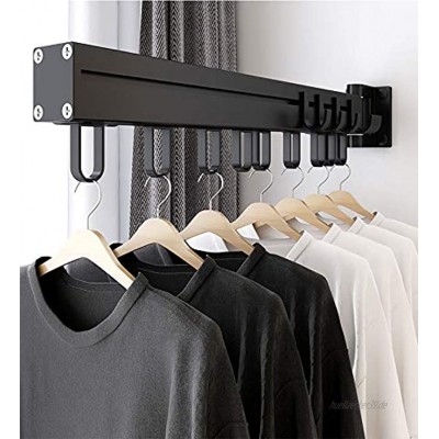 BHeadCat Multifunktionsdrehbarer Kleiderständer 60 cm schwere Wandhalterung aus Eisen mit 21 Haken Kleiderstange für Schrankaufbewahrungsorganisator perfekt für Waschküche Schlafzimmer